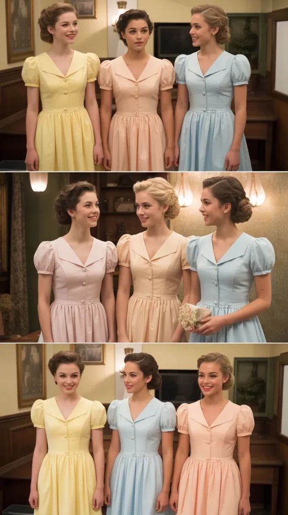 Tea-Length Vintage-Inspired Dresses