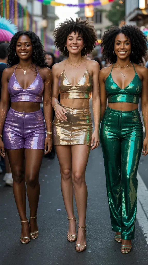 Sequin Co-ord Power Set