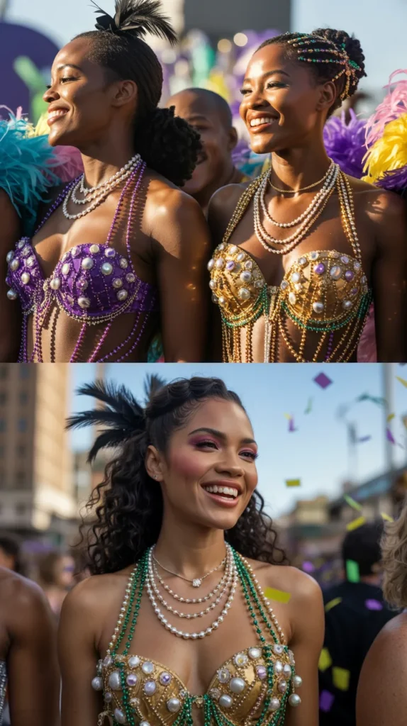 Bead-Covered Festival Baddie