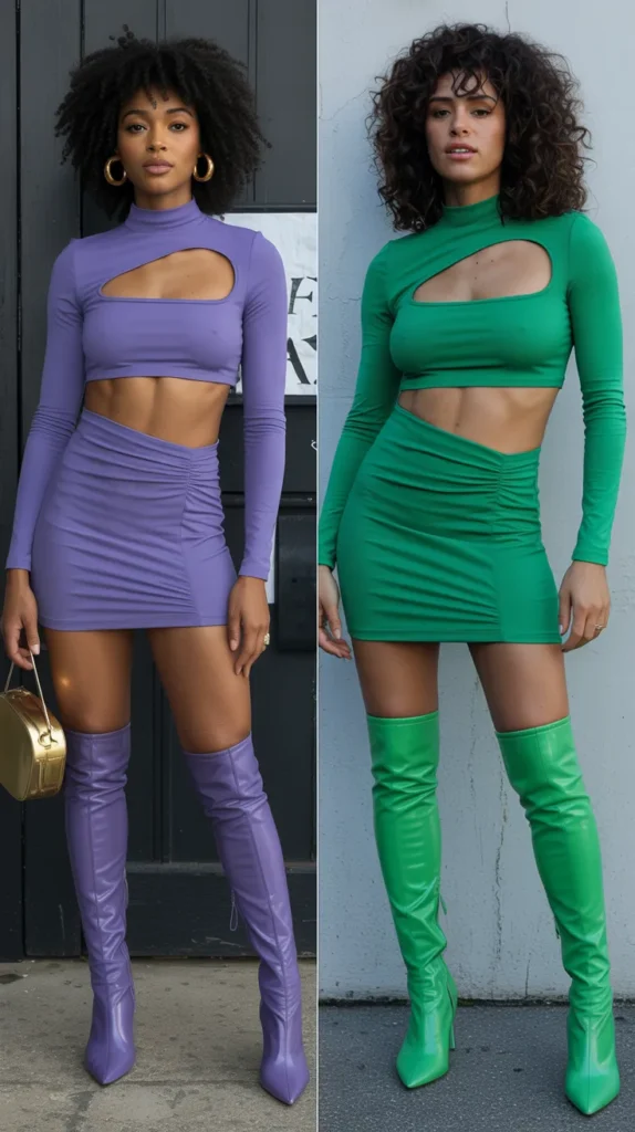 Two-Piece Cutout Baddie Set