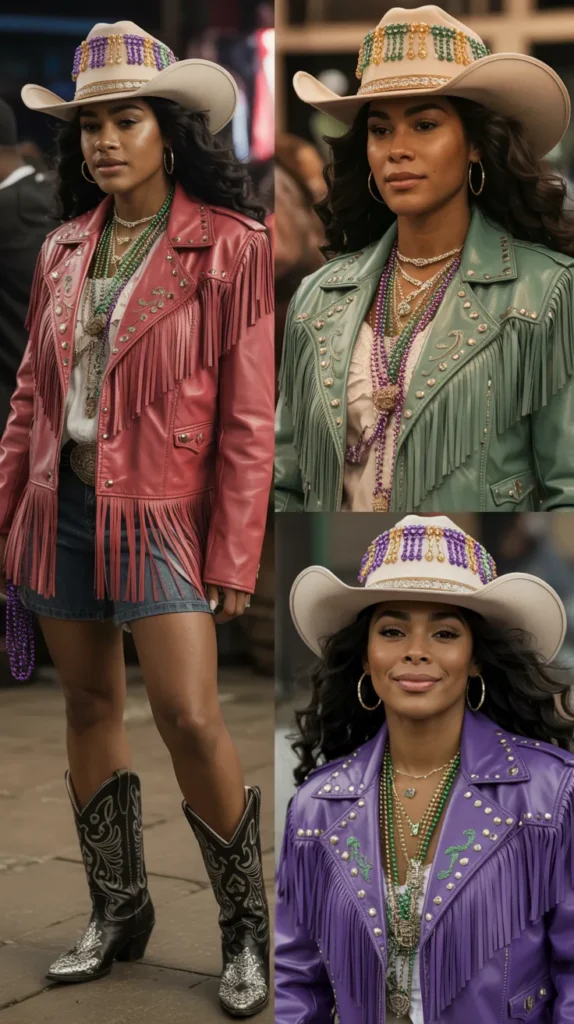 Mardi Gras Cowgirl Baddie