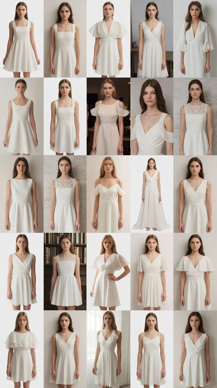 26 White Bridesmaid Dresses for Modern Teens