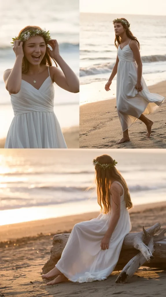 White Flowy Maxi Dress