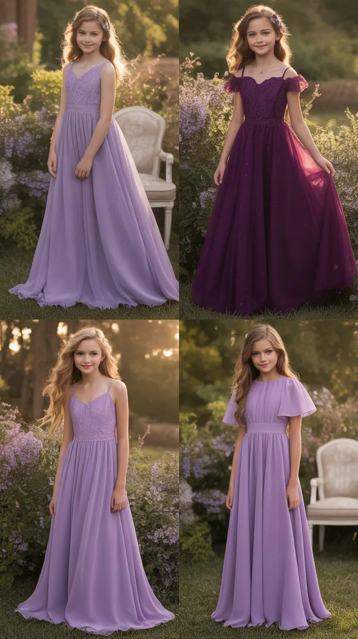 27 Purple Bridesmaid Dresses Teens Will Adore