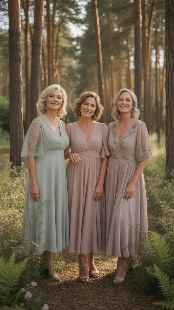 23 Dreamy Bridesmaid Dresses for a Woodsy Wedding