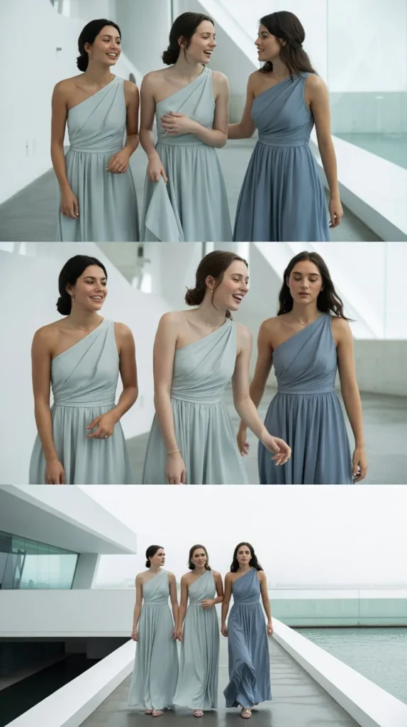 One-Shoulder Asymmetric Dress