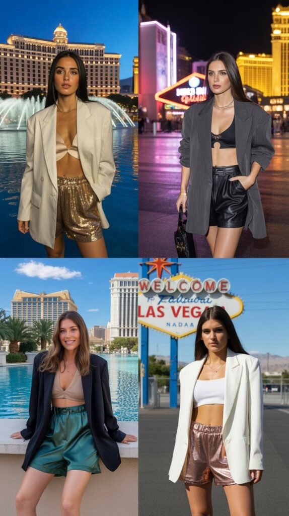 The Oversized Blazer With Shorts