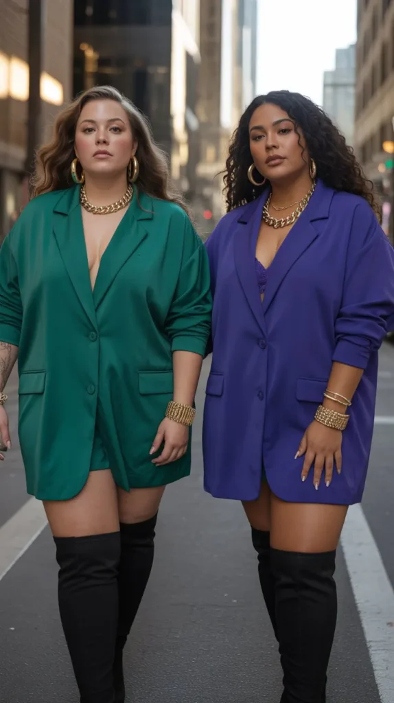 Oversized Blazer Dress