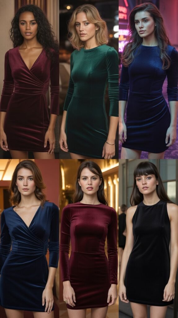 The Velvet Mini Dress