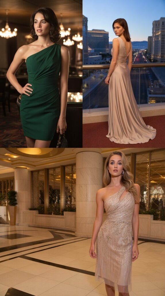 The One-Shoulder Dress