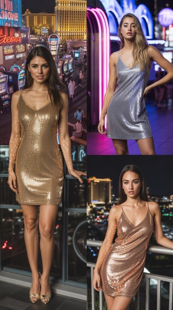  The Classic Sequin Mini Dress