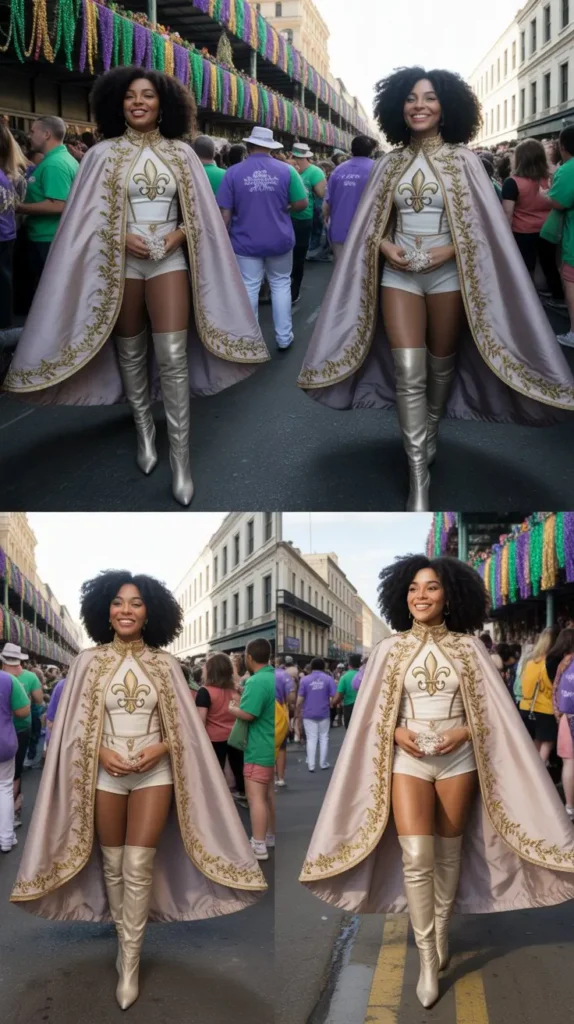 Gold-Trimmed Cape Looks That Command Every Room