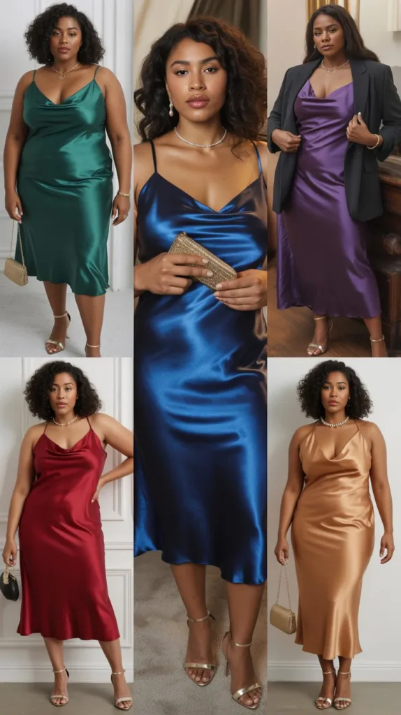 Satin Slip Dress