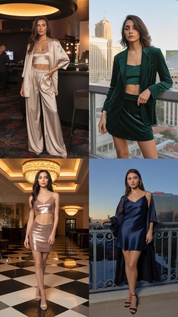 20. Matching Set In Luxe Fabric