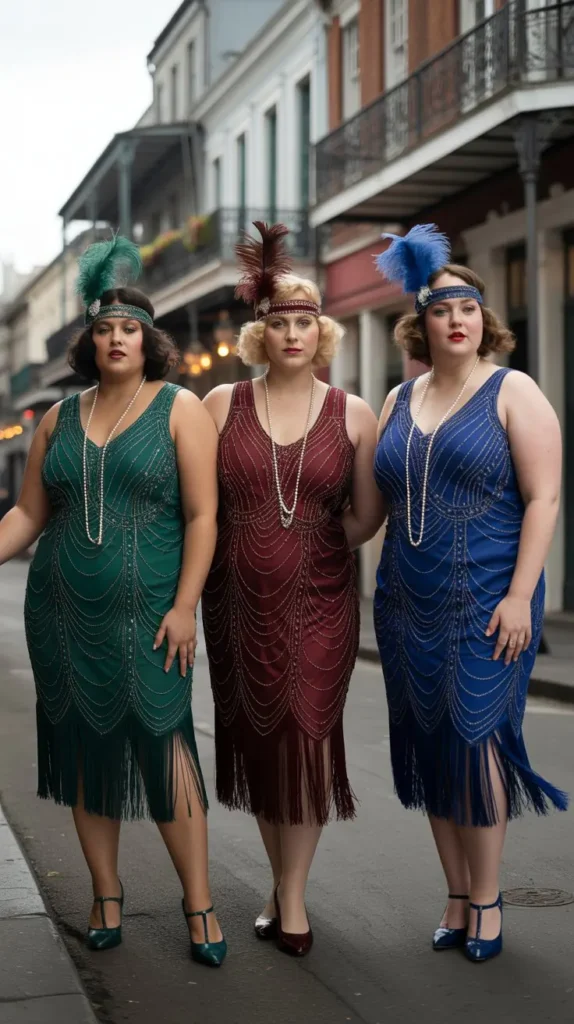 Vintage New Orleans Jazz-Inspired Look