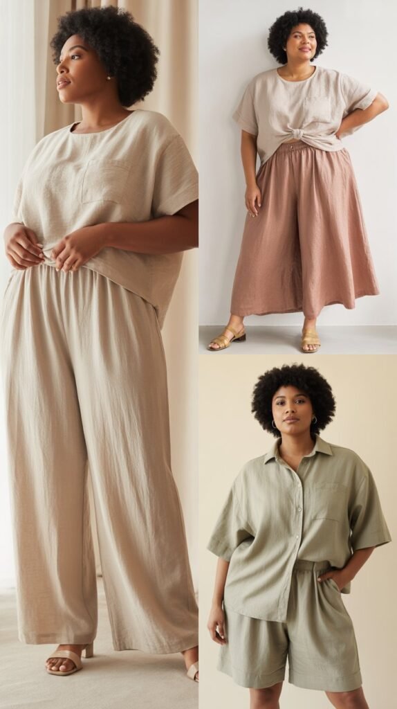  Two-Piece Linen Set