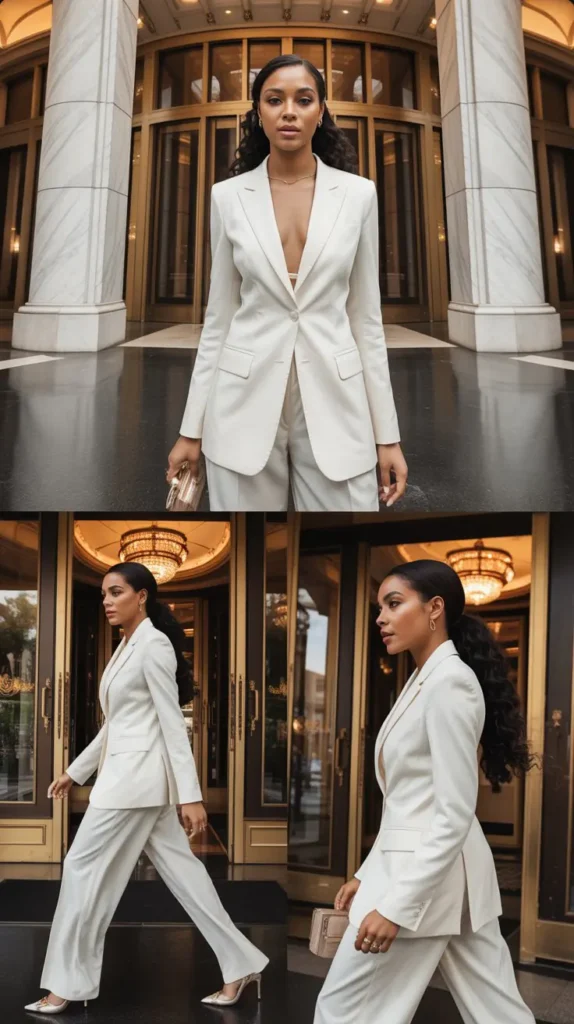 Monochrome Power Suit