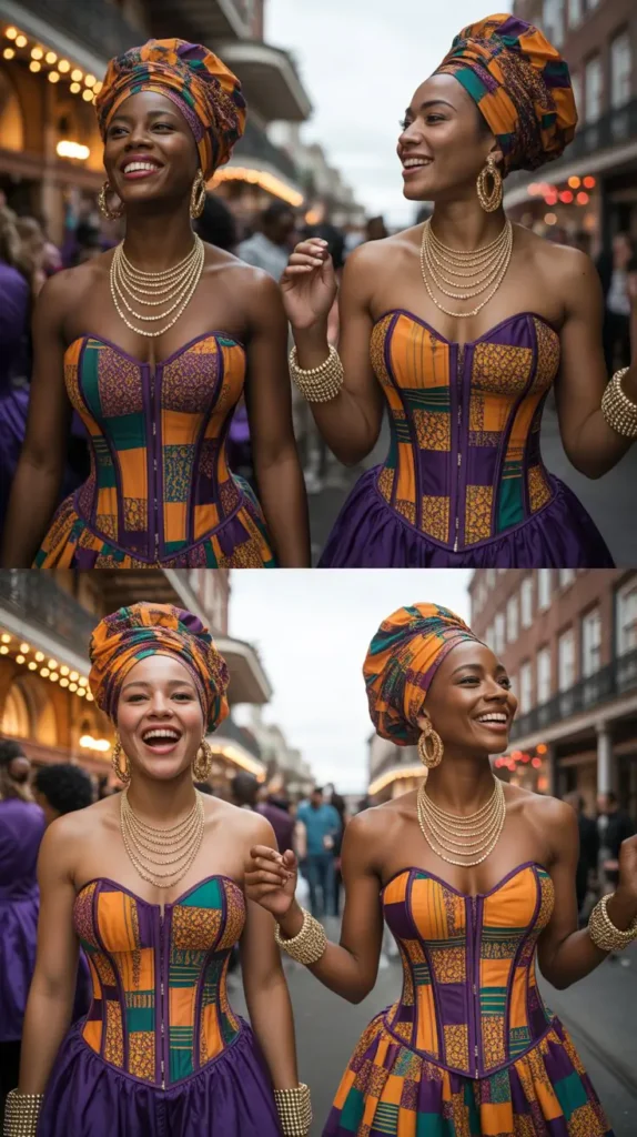 Afrocentric Corset Moment