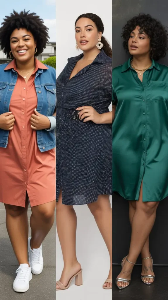 Button-Down Shirt Dress