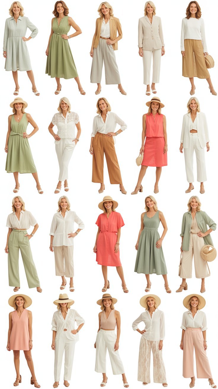 25 Summer Vegas Outfit Ideas For Women Over 50