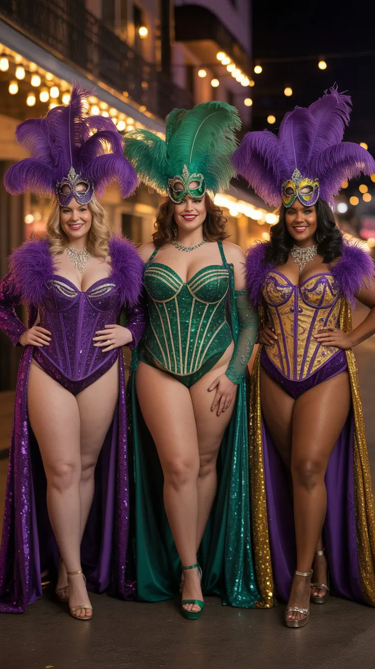 23 Plus Size Mardi Gras Fits That Break Necks