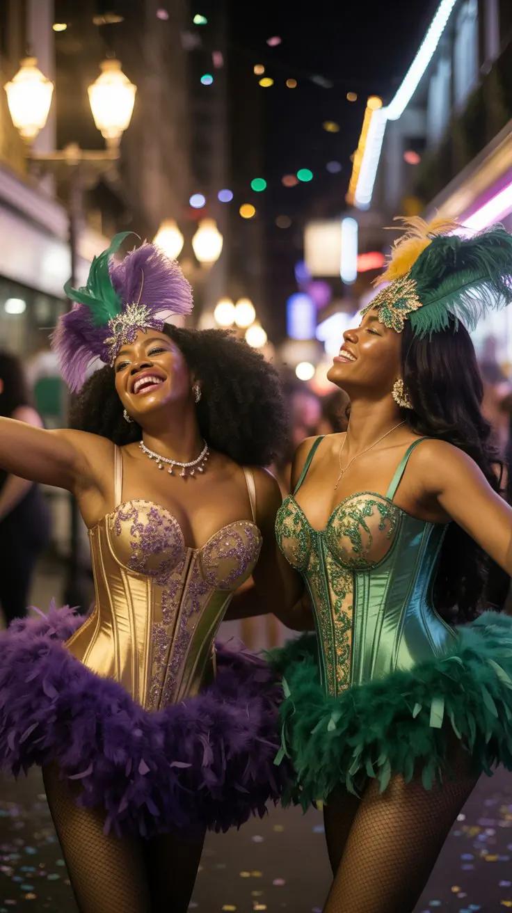 27 Corset Mardi Gras Moments Black Women Serve