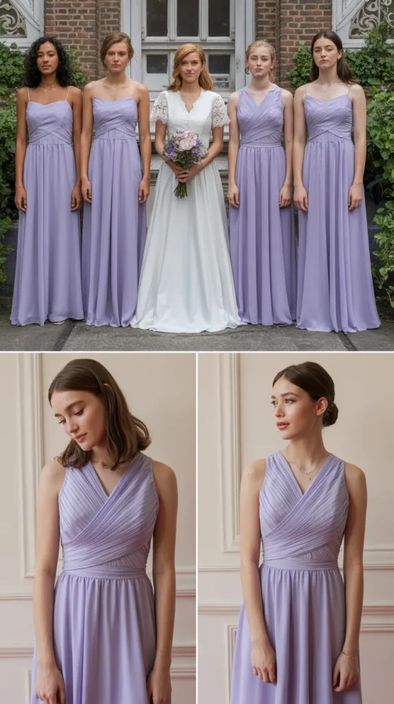 Convertible/Multiway Lavender Dress