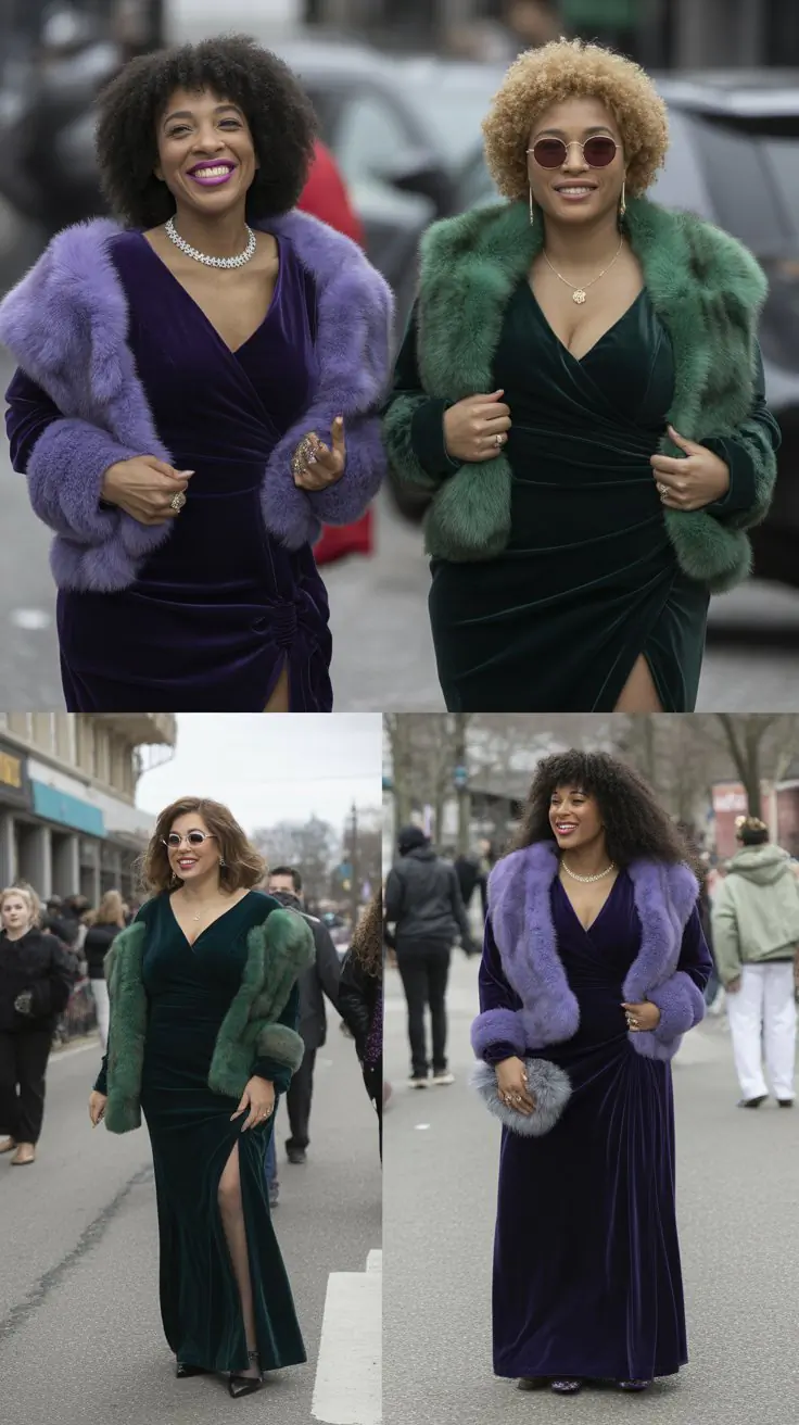 24 Cold Weather Mardi Gras Slays for Black Queens