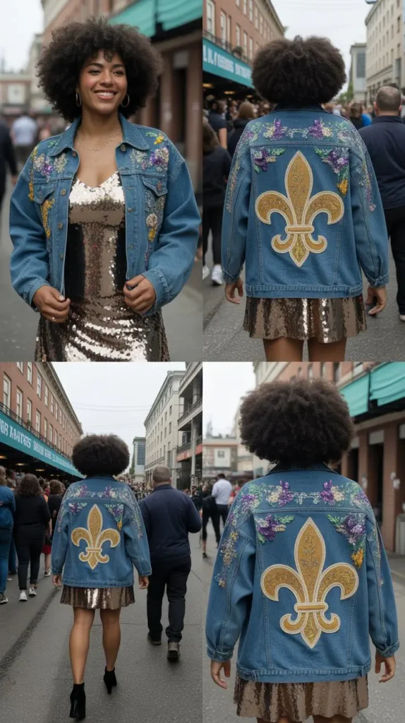 Embroidered and Embellished Denim Looks