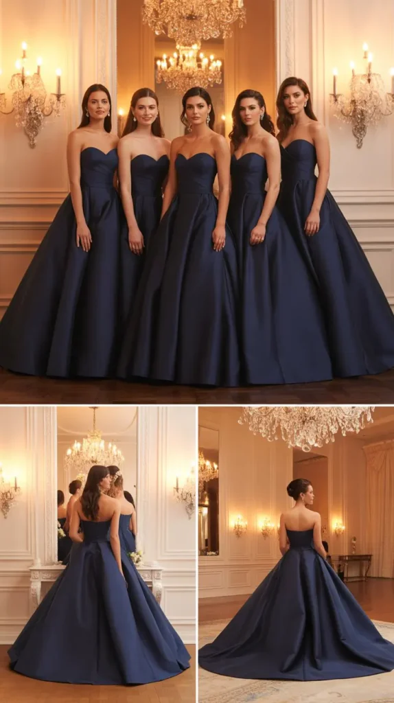 Strapless Sweetheart Ballgown