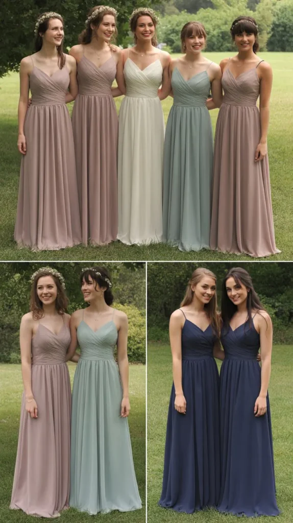Classic Chiffon A-Line Bridesmaid Dress