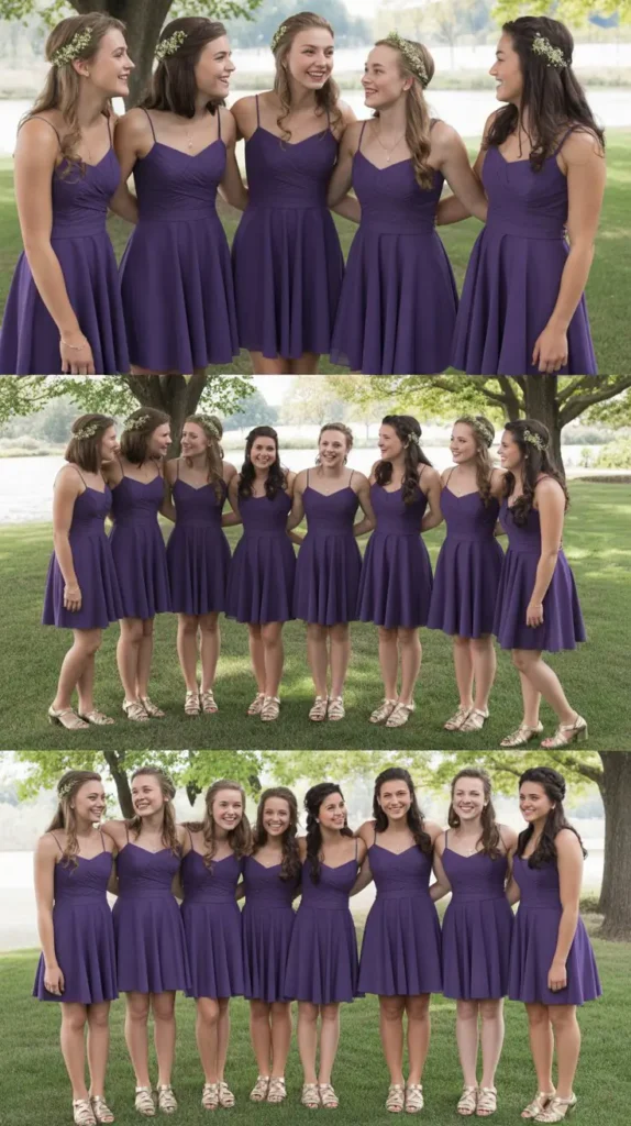  Grape Purple Short Dresses for a Fun and Festive Vibe