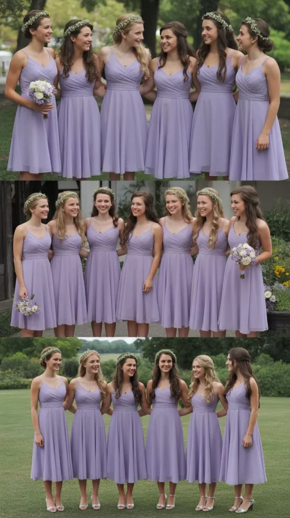 Lavender A-Line Dresses for a Soft and Dreamy Look