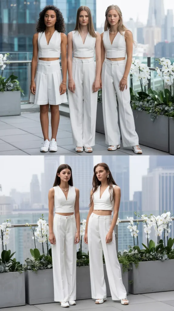  White Two-Piece Coord Set