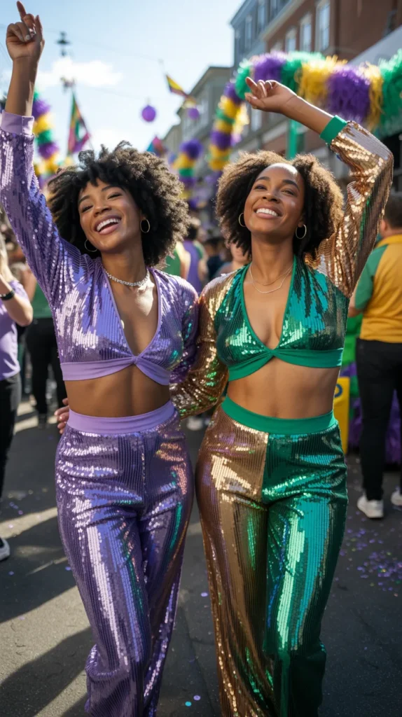 Sequin Two-Piece Sets That Steal the Parade