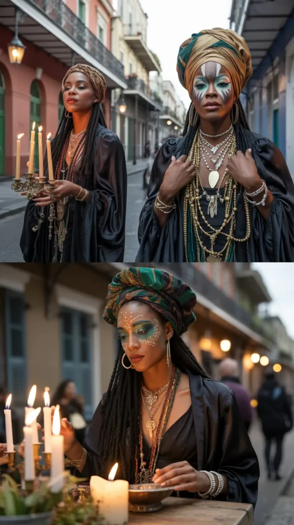 The New Orleans Voodoo Priestess Look