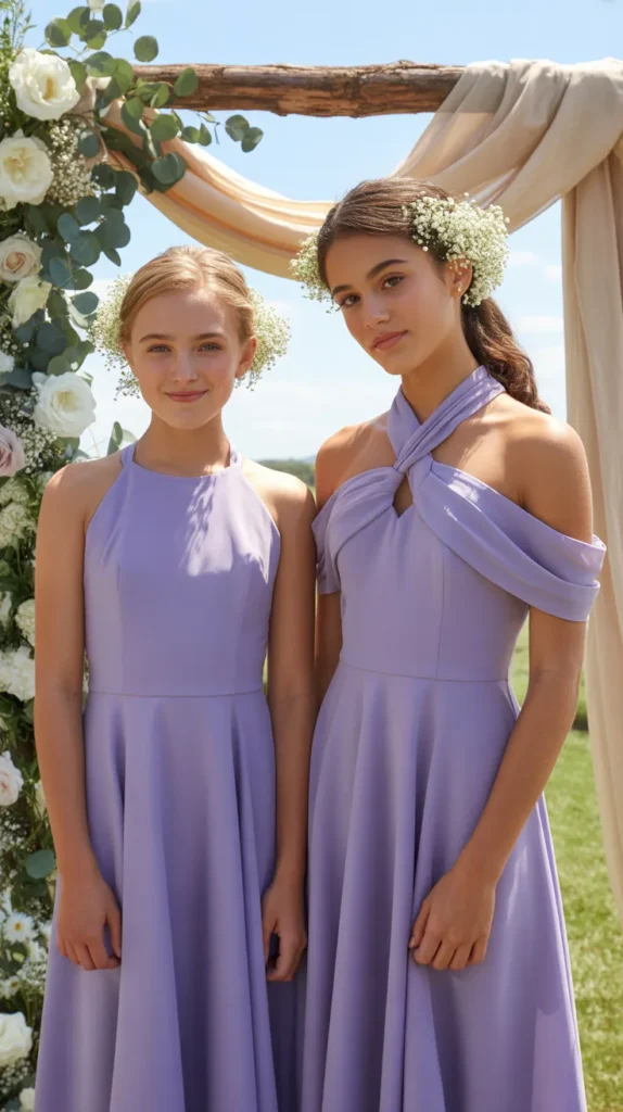 Lilac Convertible Bridesmaid Dress