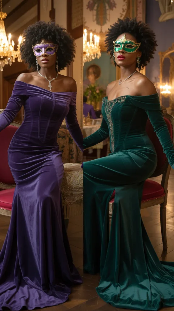  The Melanin Masquerade Ball Glam