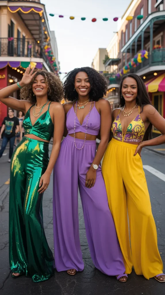 Mardi Gras Looks for Tall Black Women