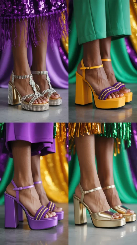 Budget Mardi Gras Shoes From Shein That Work