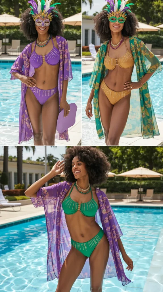 Mardi Gras Swimwear and Coverup Hauls