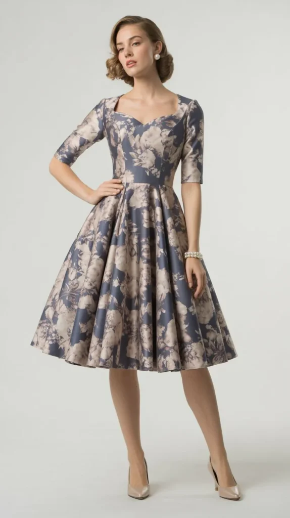  Vintage-Inspired A-Line Dresses