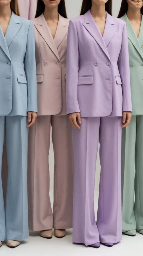 Pastel Suit Sets