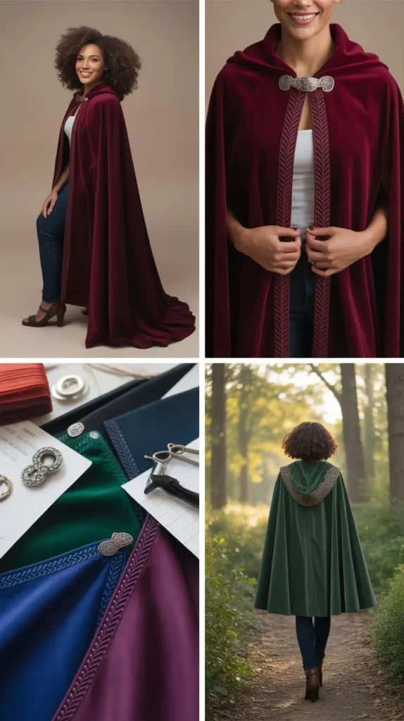 DIY Cape and Cloak for Dramatic Flair
