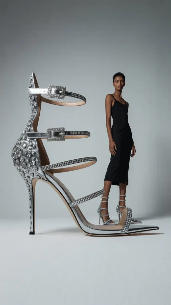 Statement Heels and Embellished Shoes