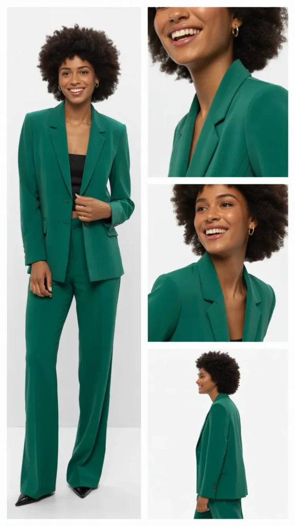 Emerald Green Two-Piece Suit