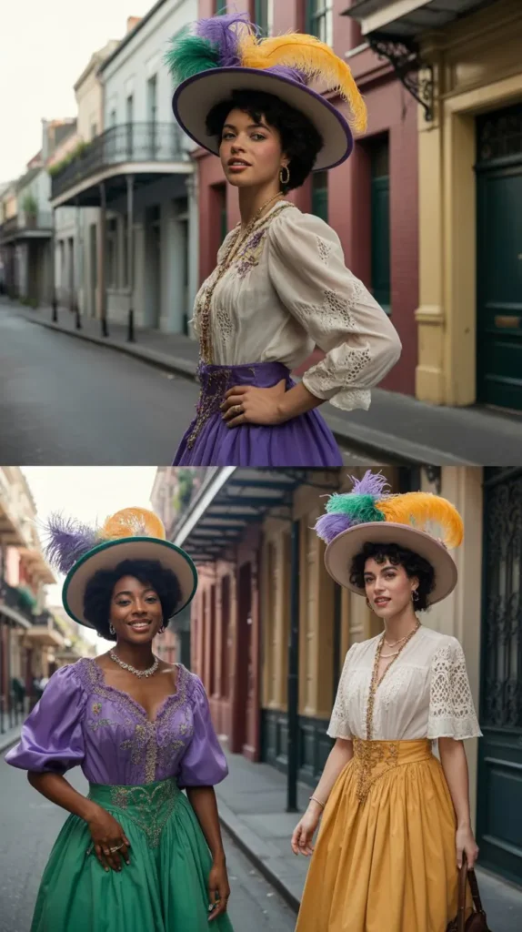 Vintage New Orleans Creole Inspired Look