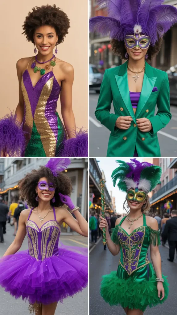 Mardi Gras Couples Look