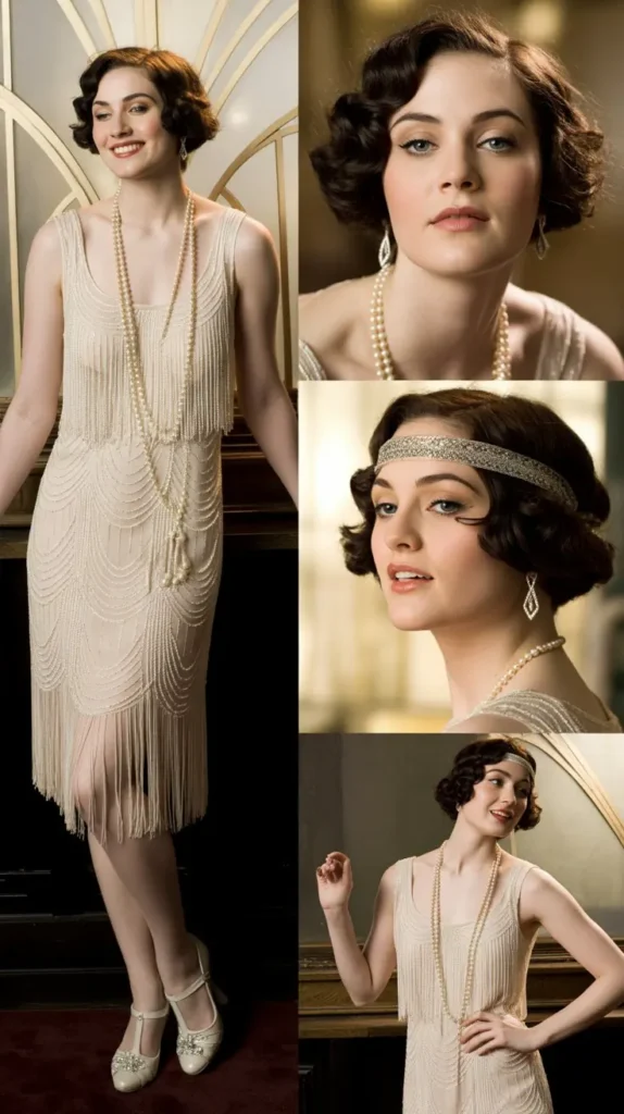 Vintage Inspired 1920s Flapper Look