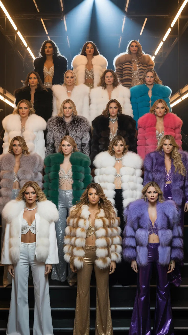 22 Fur Jacket Concert Fits Mariah Energy Only